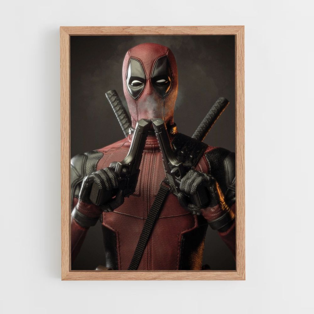 Pôster Pistola Dupla Deadpool