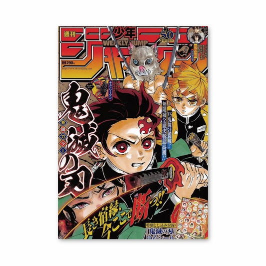 Pôster Demon Slayer Shonen Jump