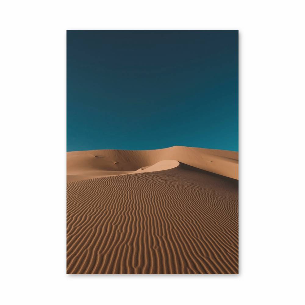 Poster Lignes Desert