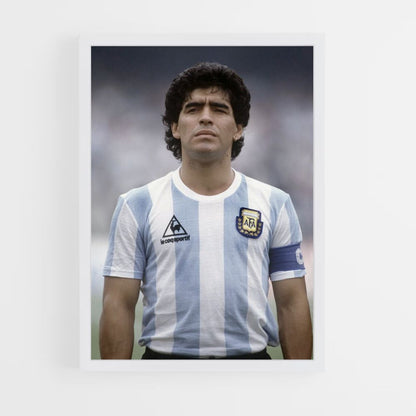 Pôster Diego Maradona Vintage