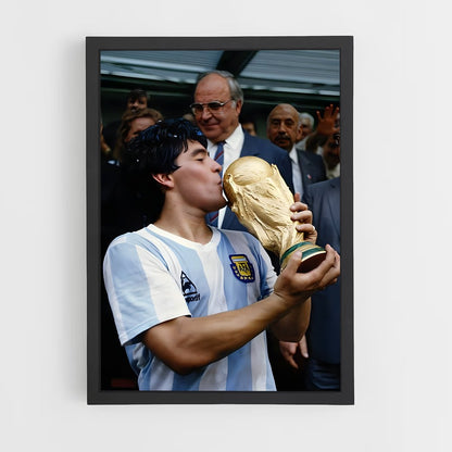 diego-maradona-2 cadre Noir