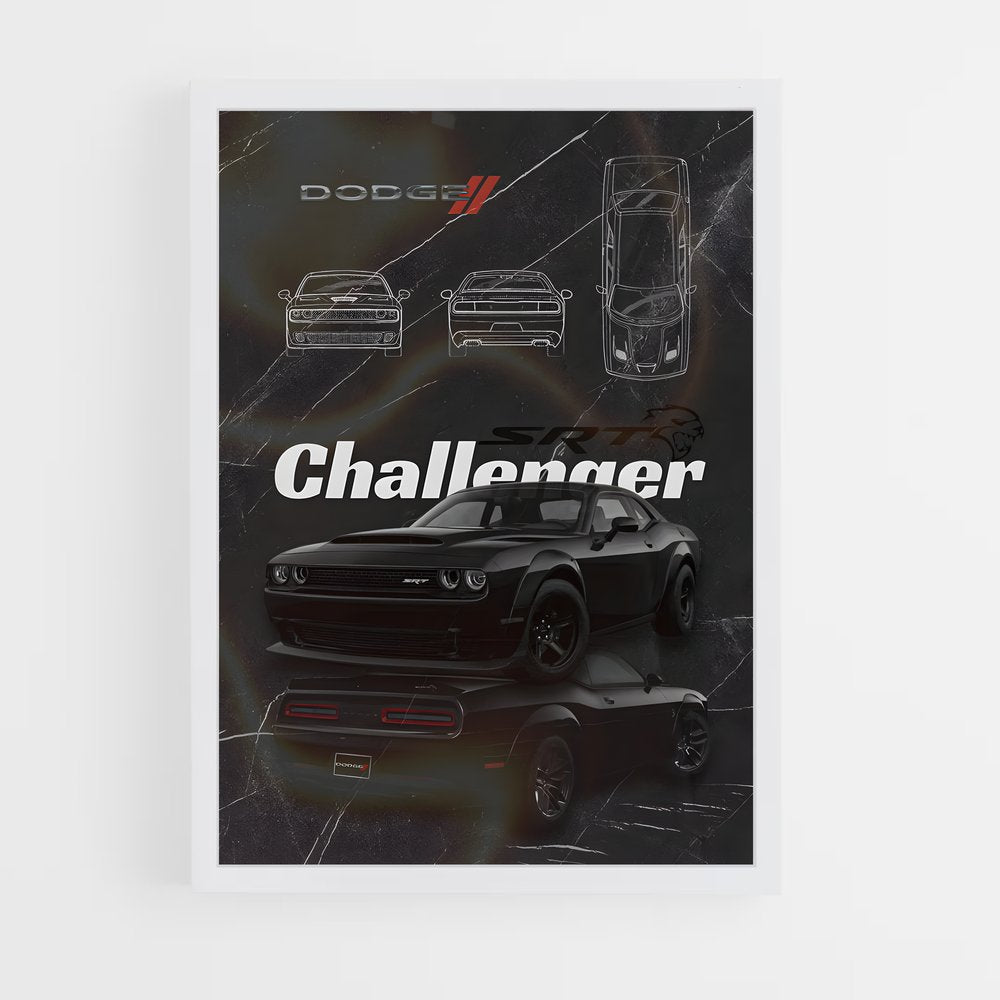 dodge-3 cadre Blanc