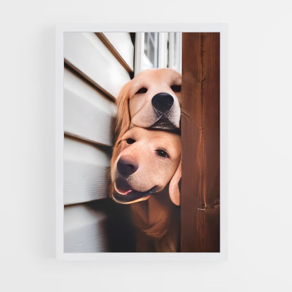 dog-1 cadre Blanc