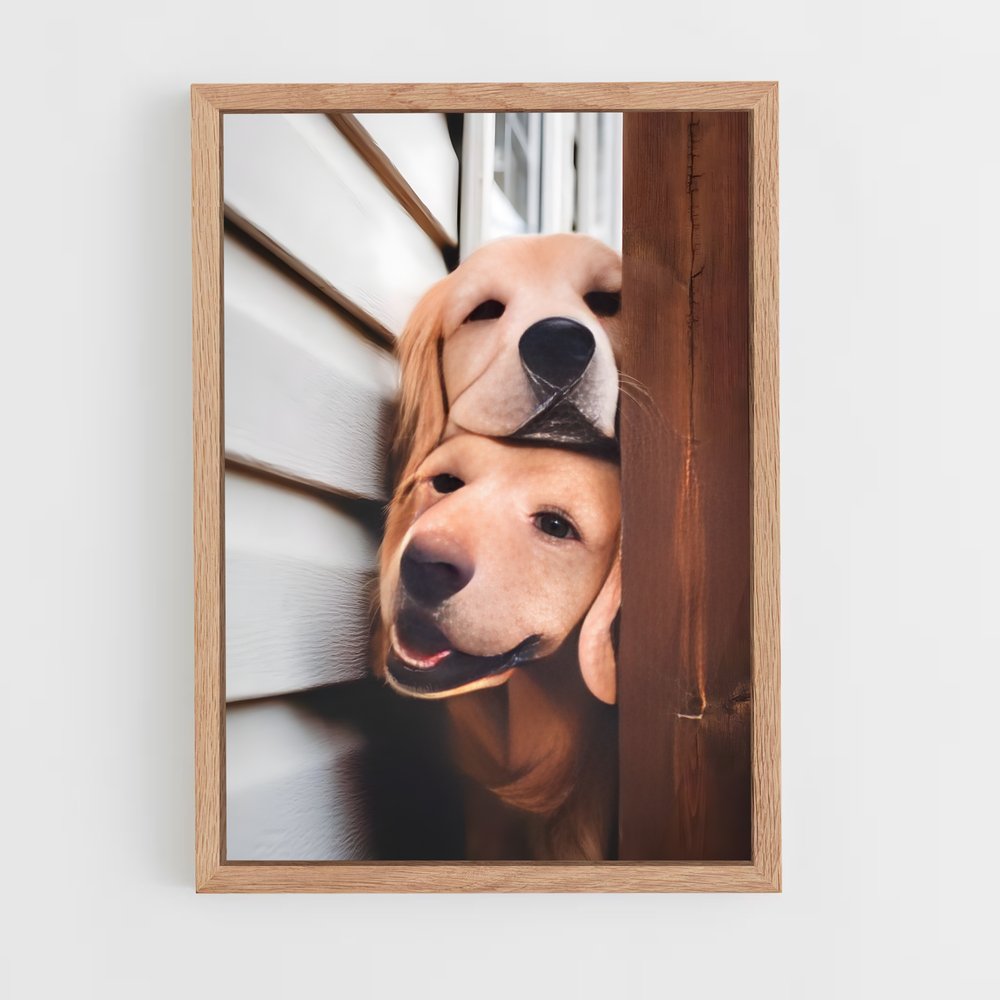dog-1 cadre Bois clair