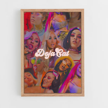 doja-cat-1 cadre Bois clair