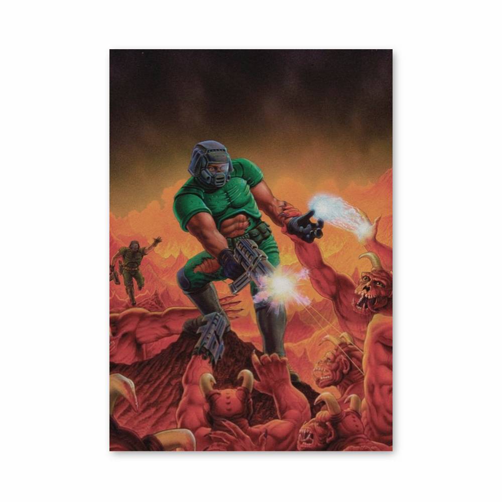 Poster Doom Retro