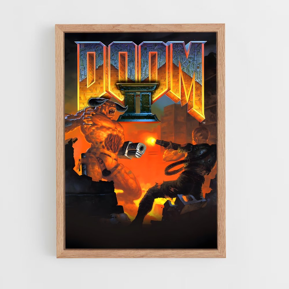 doom-10 cadre Bois clair
