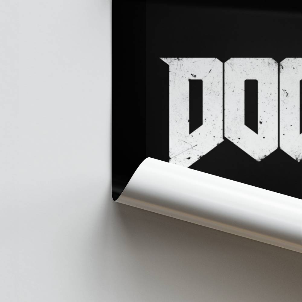 Poster Doom Logo