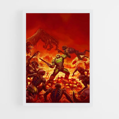 doom-3 cadre Blanc