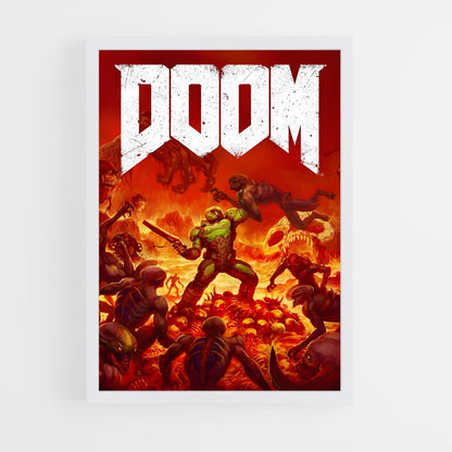 doom-6 cadre Blanc
