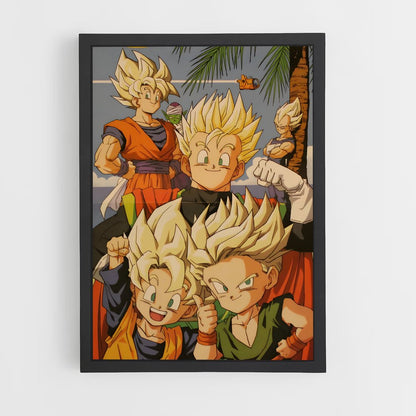dragon-ball-11 cadre Noir