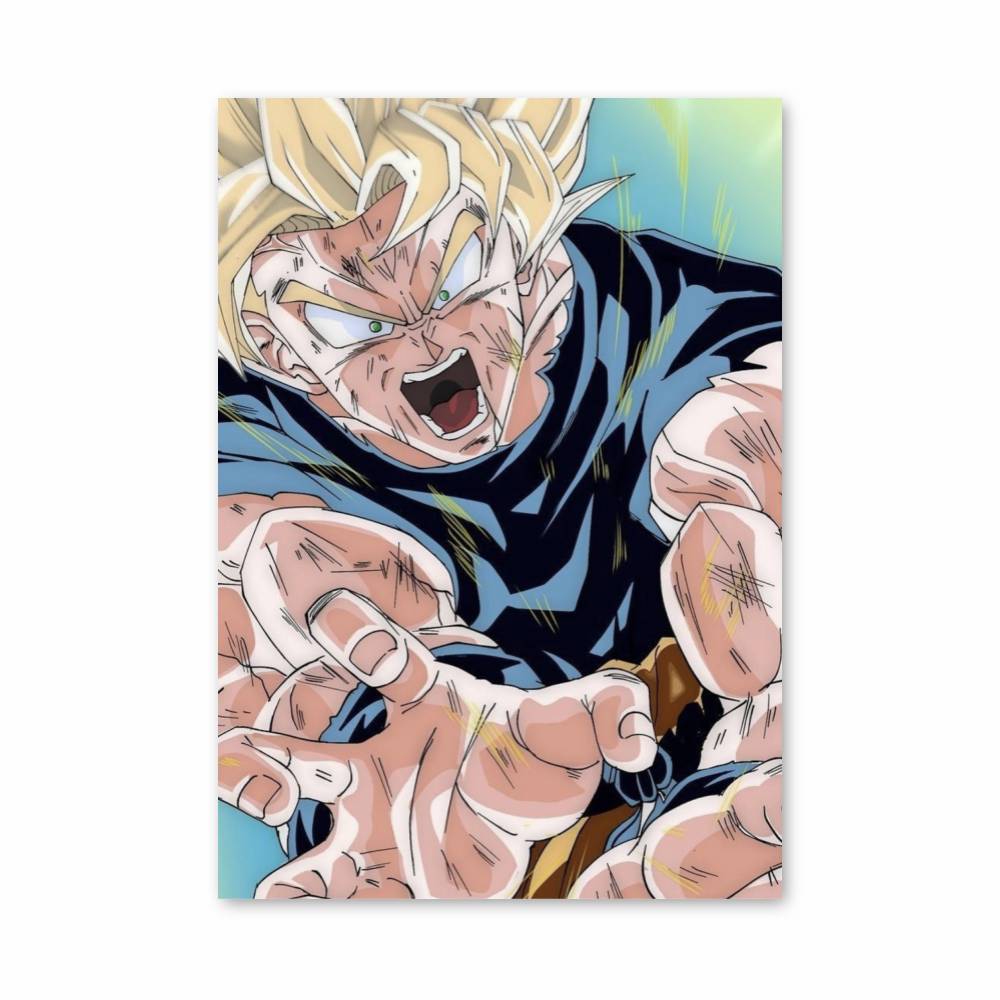 Poster Goku Super Saiyan Blond