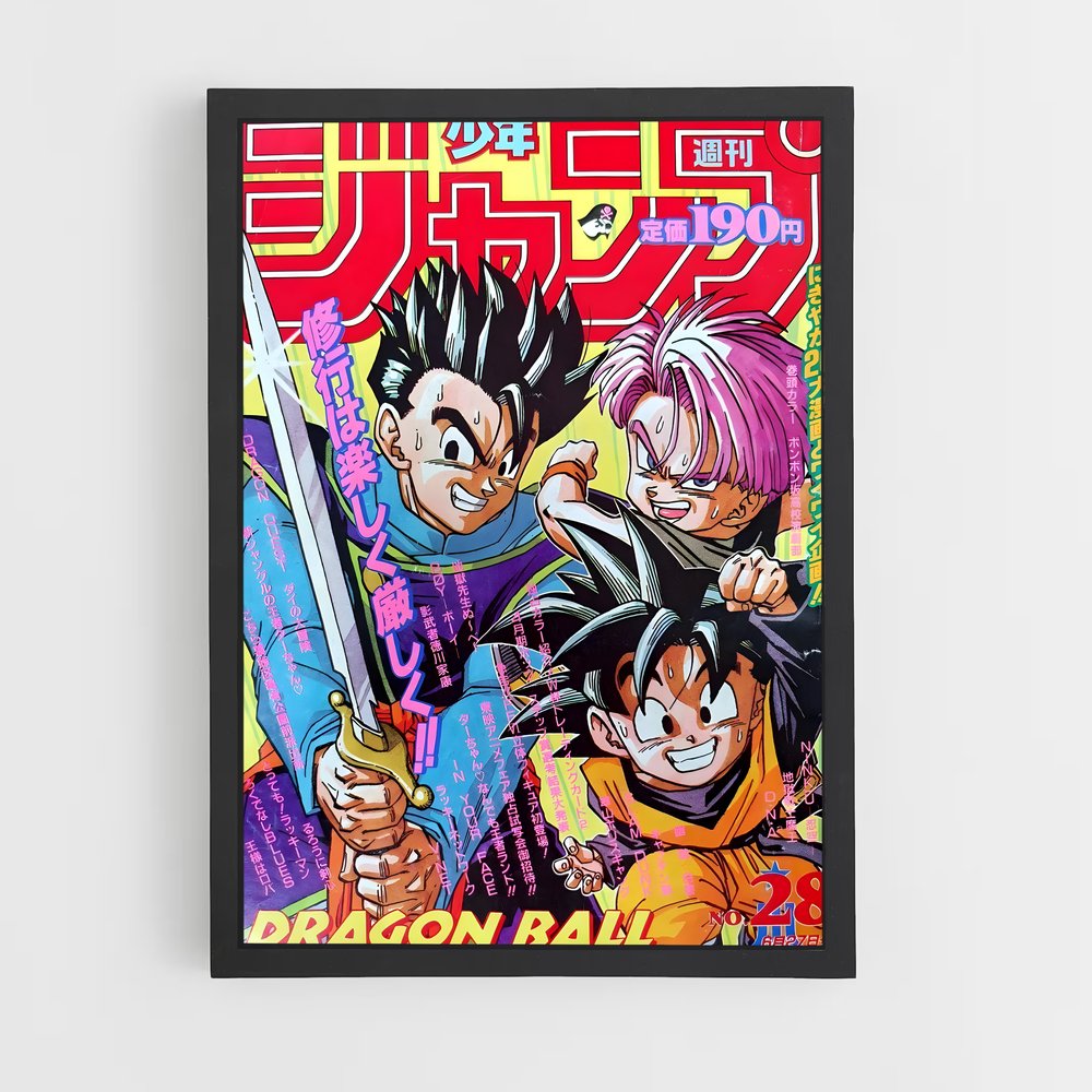 dragon-ball-4 cadre Noir