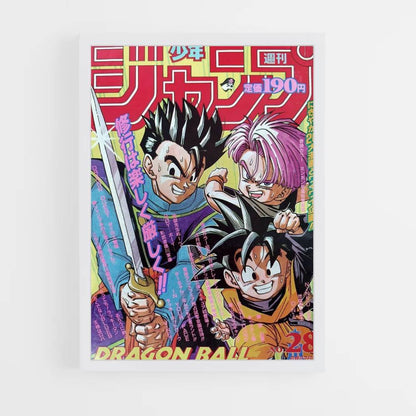 Pôster Gohan x Trunks x Goten