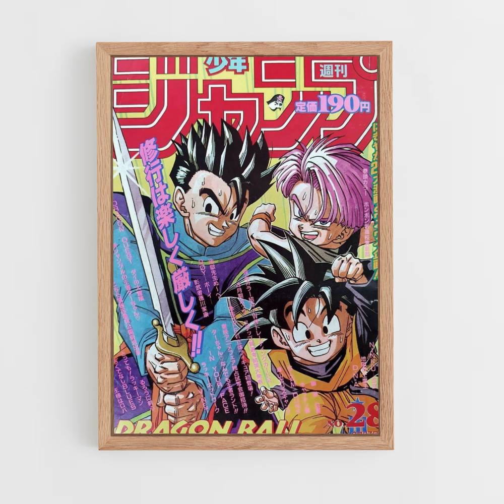 Pôster Gohan x Trunks x Goten