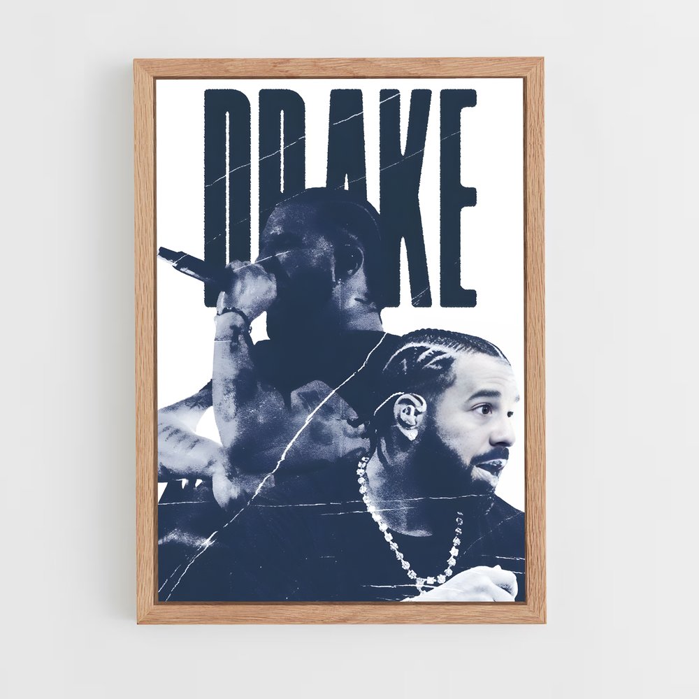 drake-5 cadre Bois clair