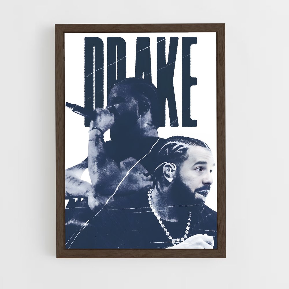 drake-5 cadre Bois foncé