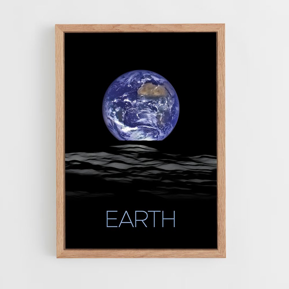 earth-8 cadre Bois clair