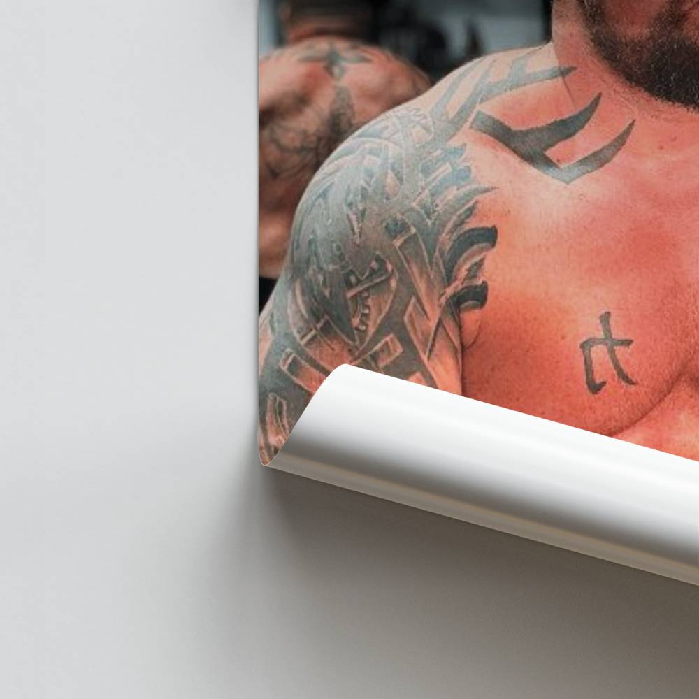 Pôster Músculos de Eddie Hall