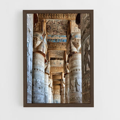egypte-antique-8 cadre Bois foncé