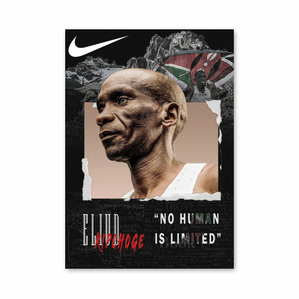 Poster Eliud Kipchoge Nike