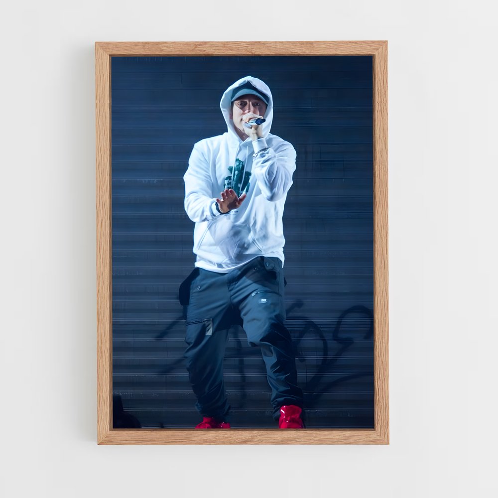 eminem-1 cadre Bois clair