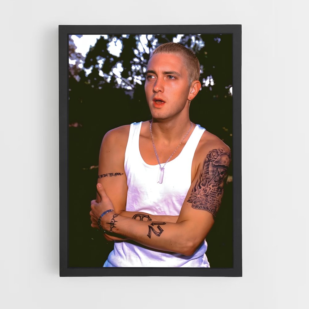 eminem-13 cadre Noir