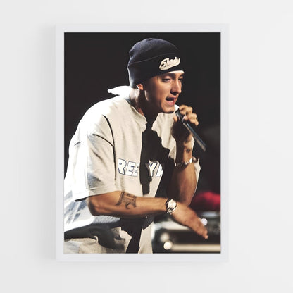 eminem-14 cadre Blanc