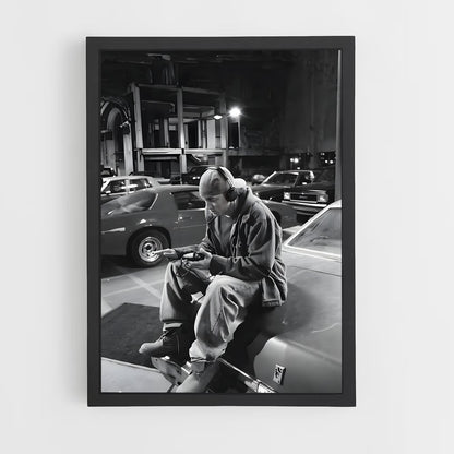 eminem-6 cadre Noir
