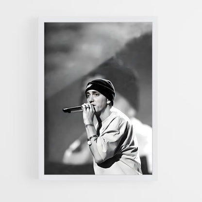 eminem-9 cadre Blanc