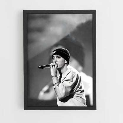 eminem-9 cadre Noir