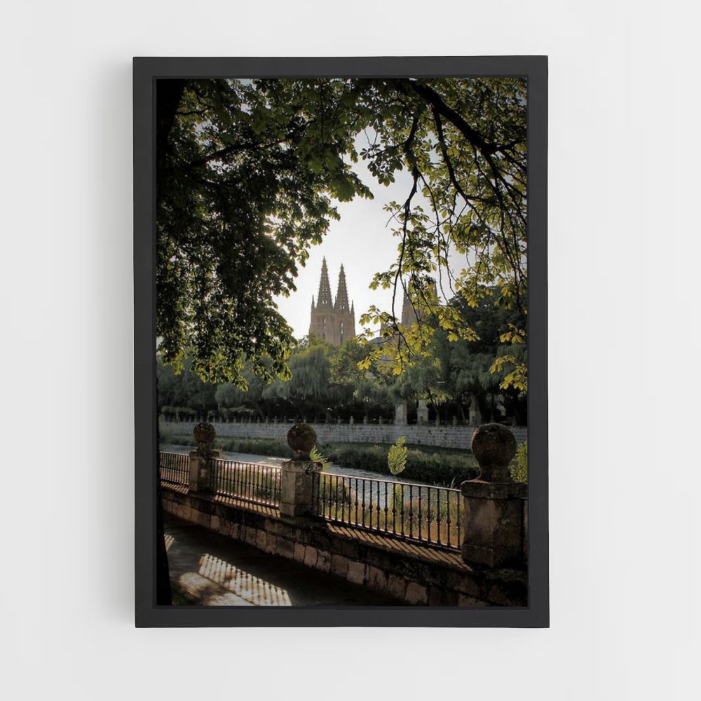 Póster Catedral Espanha