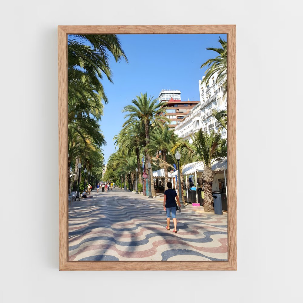 espagne-4 cadre Bois clair