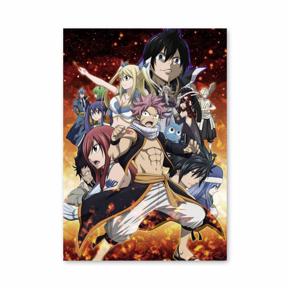 Poster Feu Fairy Tail