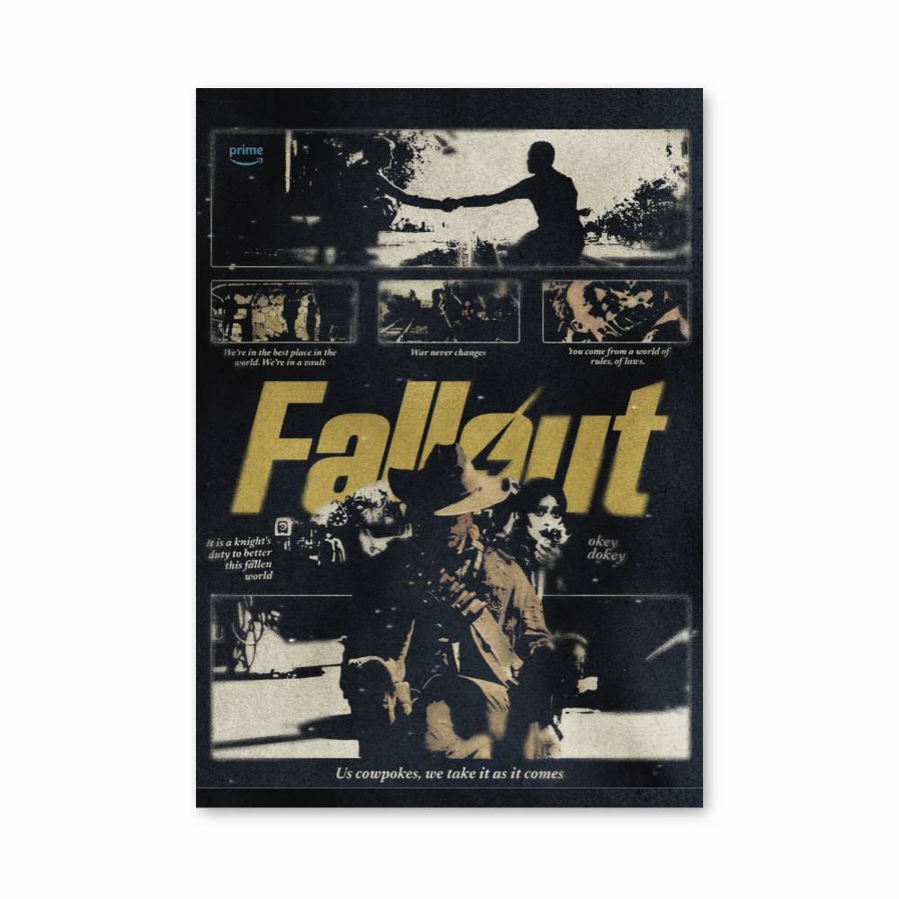 Poster Fallout Retro