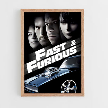 fast-and-furious-6 cadre Bois clair