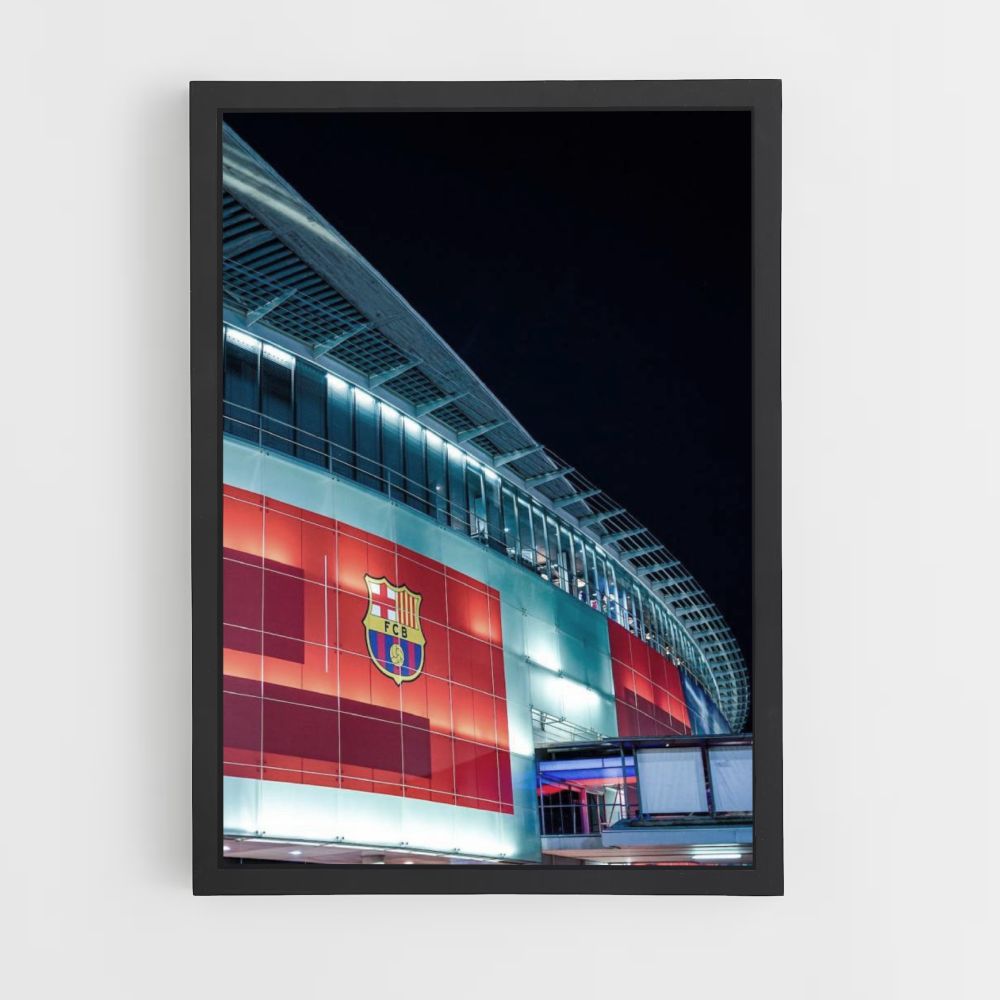 Poster Estádio de Barcelona