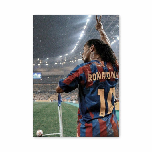 Pôster Ronaldinho Barça