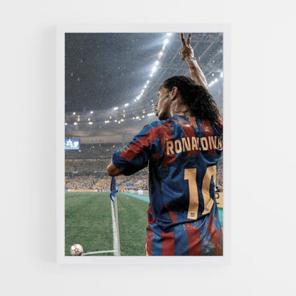 Pôster Ronaldinho Barça