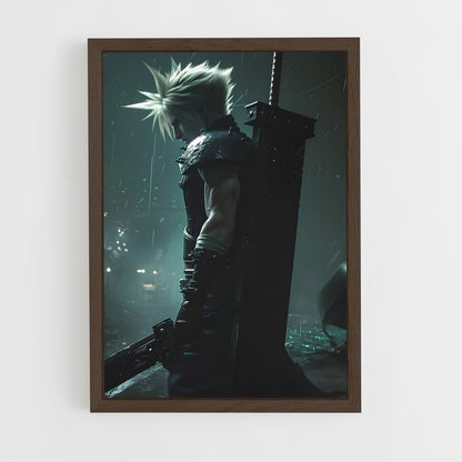 final-fantasy-17 cadre Bois foncé