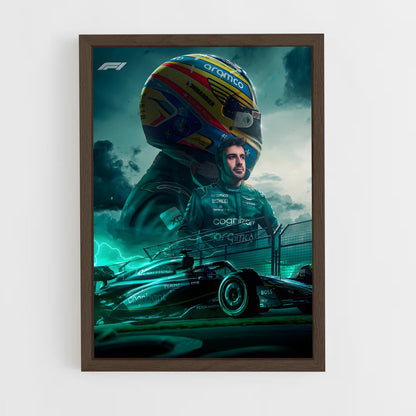 formule-2 cadre Bois foncé