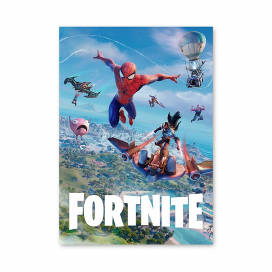 Pôster do Homem-Aranha Fortnite