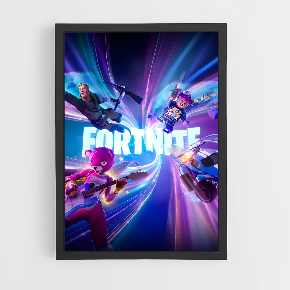 fortnite-7 cadre Noir
