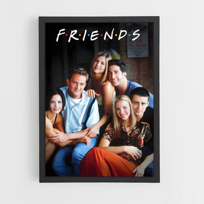 friends-4 cadre Noir