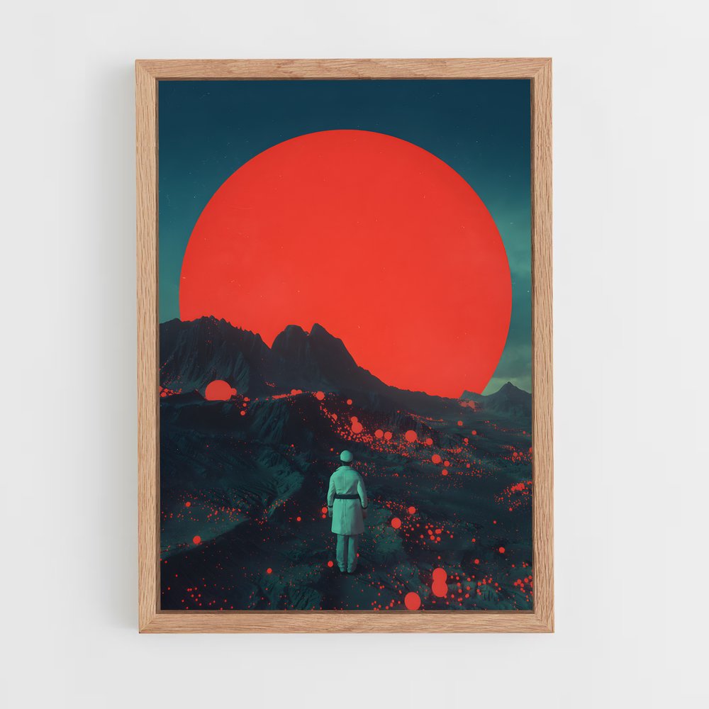 futurist-2 cadre Bois clair