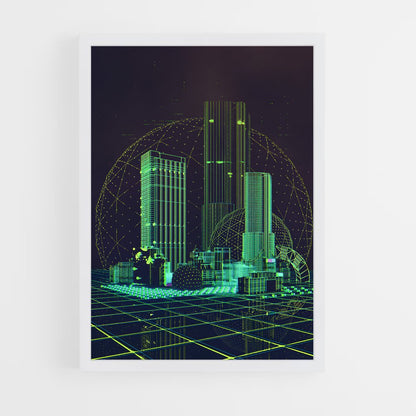 futurist-3 cadre Blanc