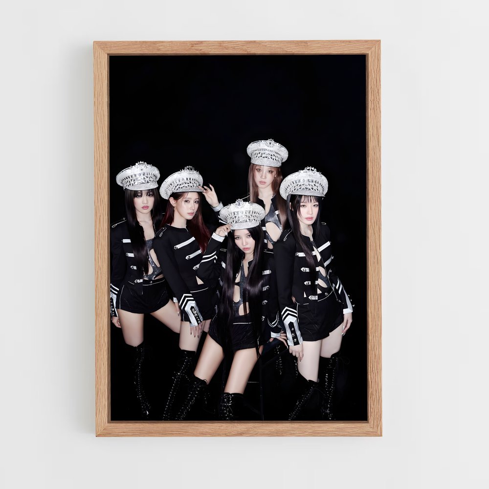 g-idle-4 cadre Bois clair
