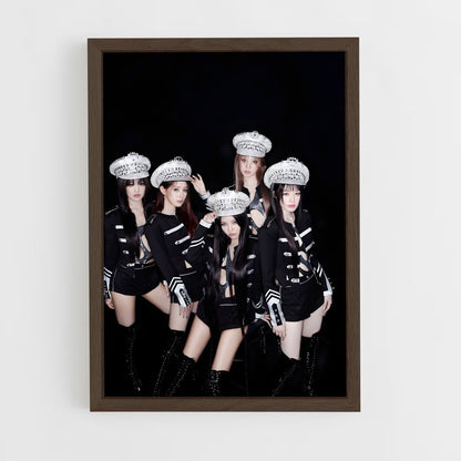 g-idle-4 cadre Bois foncé