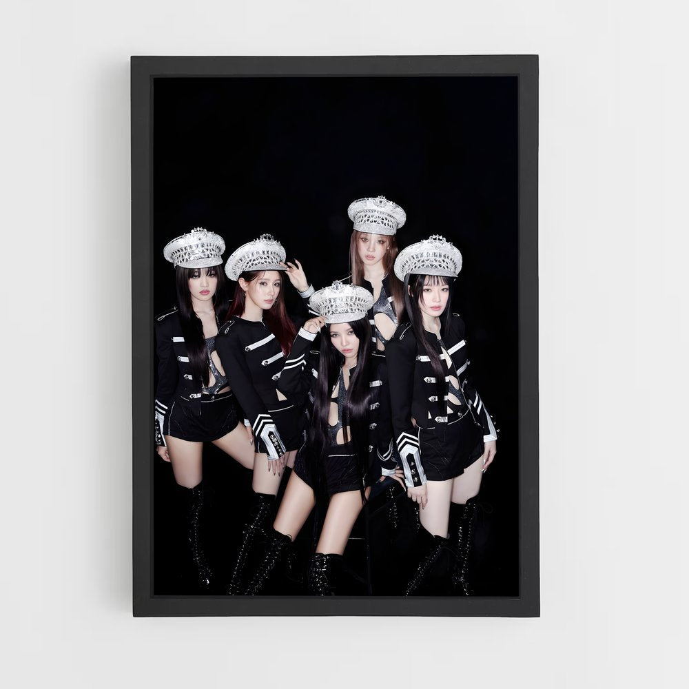 g-idle-4 cadre Noir