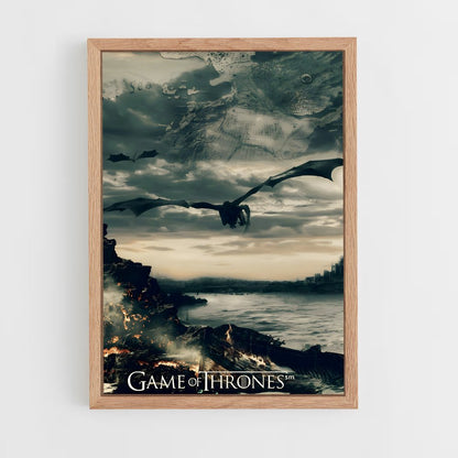 game-of-thrones-2 cadre Bois clair
